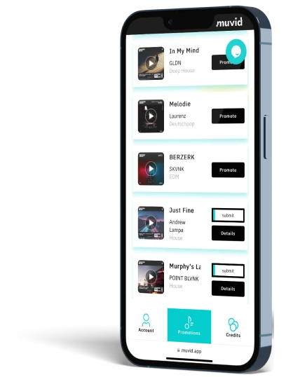 GET INSPIRED | Choose from a variety of sounds and get inspired to make TikTok videos. | muvid